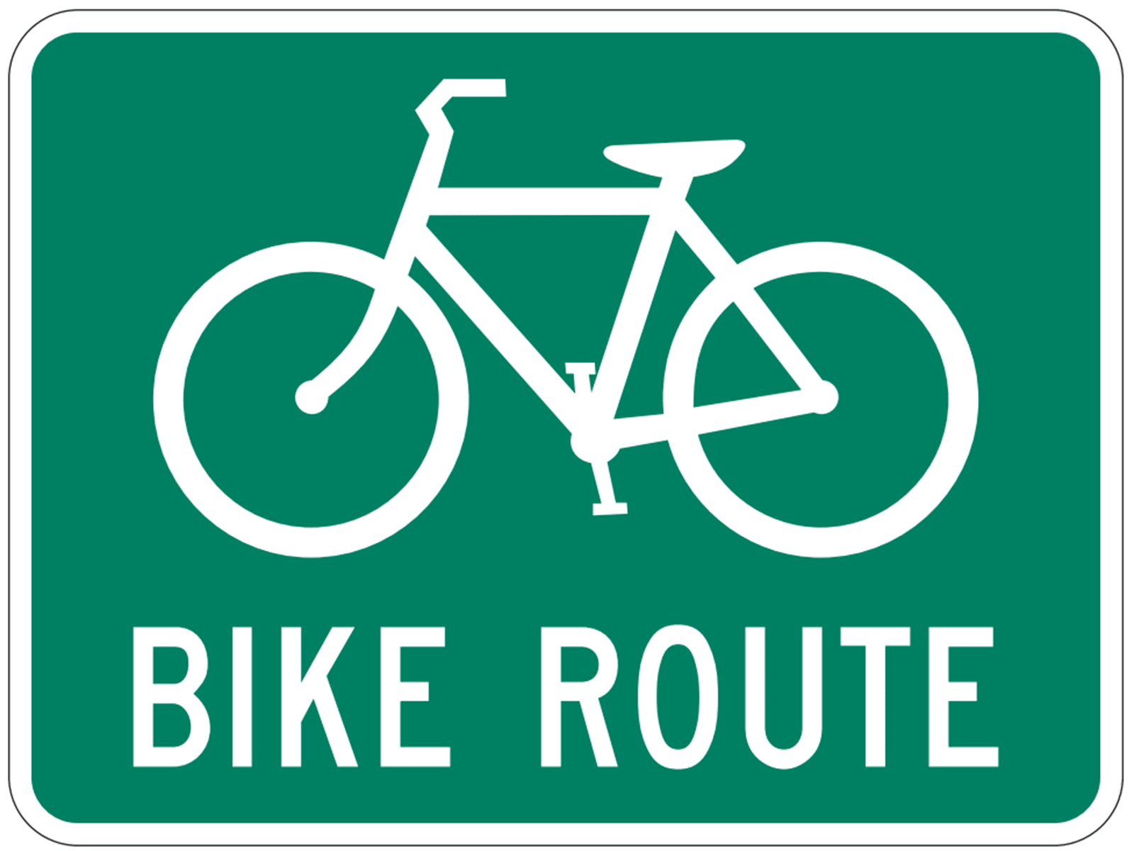 Bike Route D11-1 - Toll road Signs