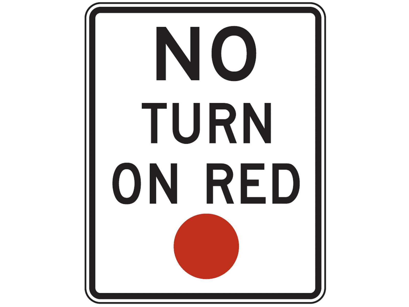 No Turn On Red R10-11 - R10: Traffic Signal