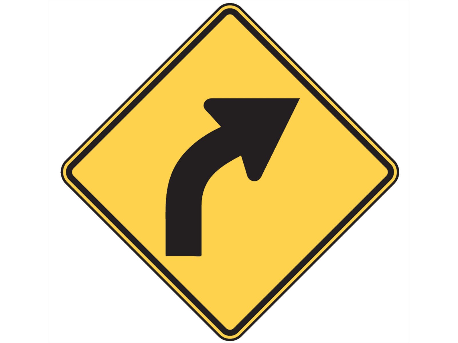 Right Curve W1-2L - W1: Curves and Turns