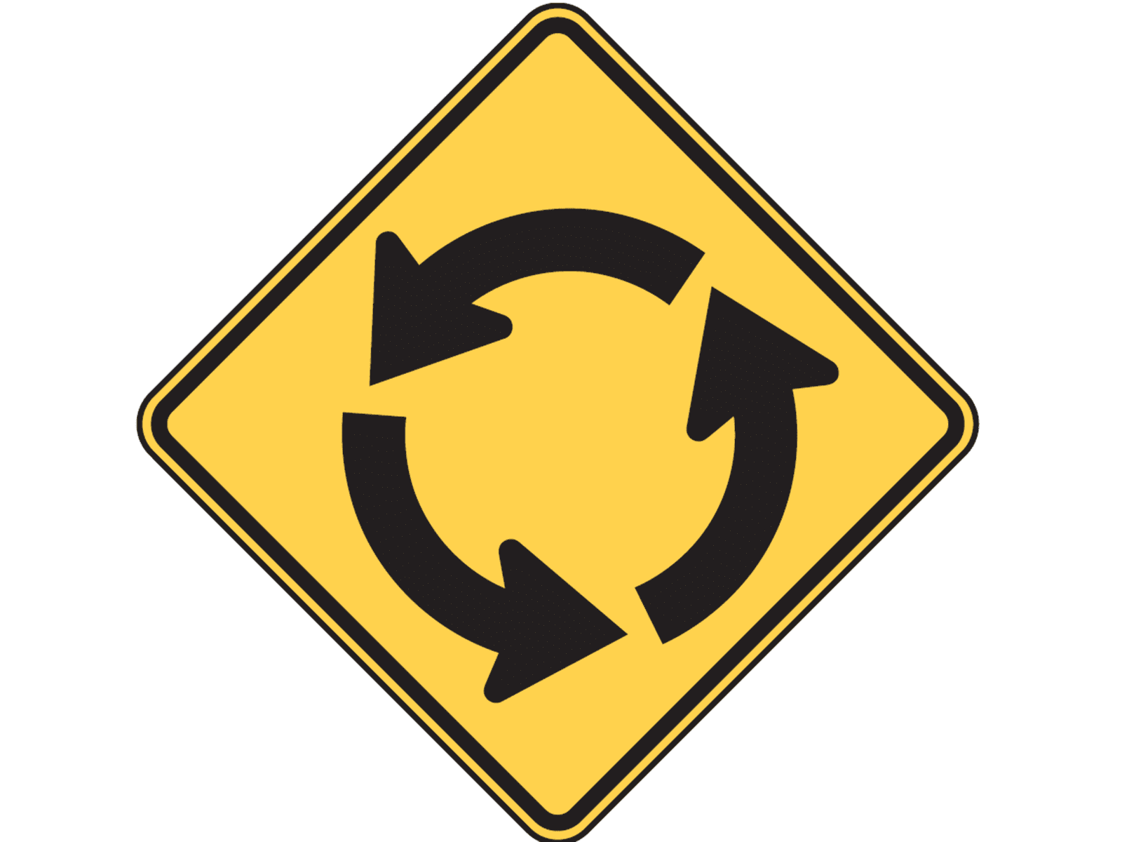 Roundabout W2-6 - W2: Intersections