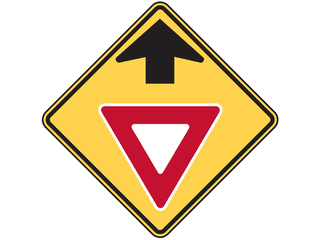 Sign: Yield Ahead